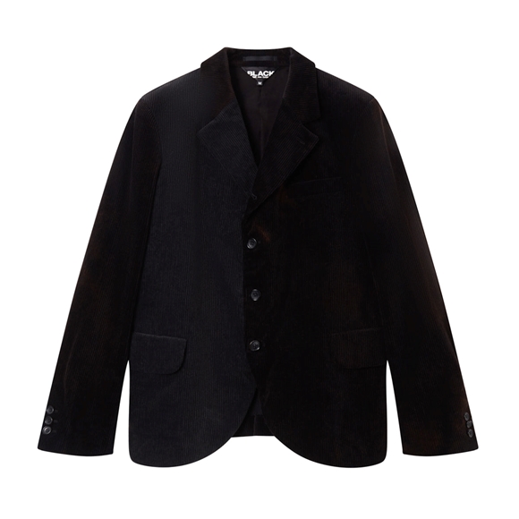 Comme Des Garcons BLACK Comme des Garçons - Tailored Corduroy Jacket Oberbekleidung Schwarz | 14725-BNEO