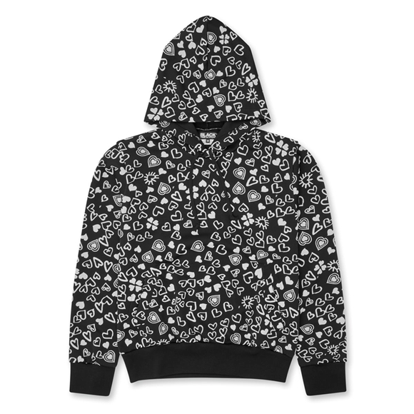 Comme Des Garcons BLACK Comme des Garçons - Filip Pagowski Hoodie Hoodies and Sweatshirts Schwarz | 20916-FBZH