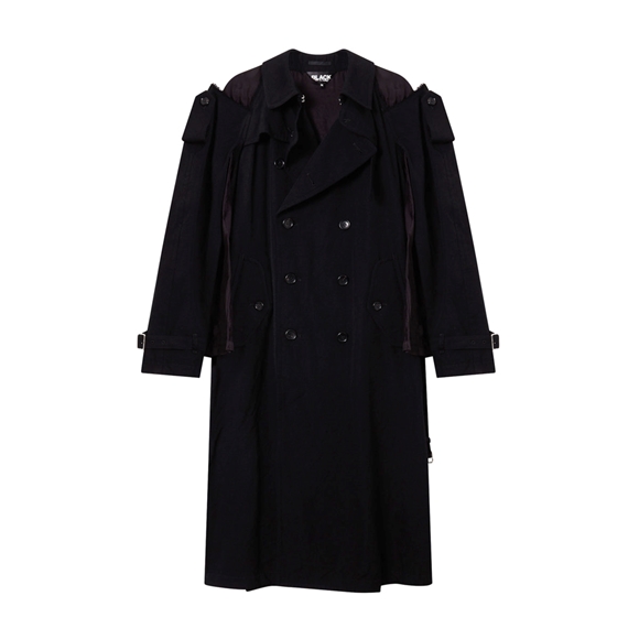 Comme Des Garcons BLACK Comme des Garçons - Wolle Coat Oberbekleidung Schwarz | 58741-NTZU