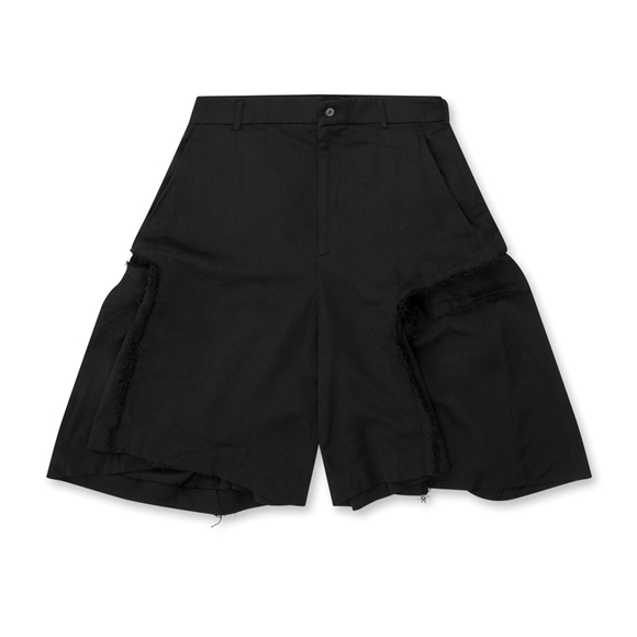 Comme Des Garcons BLACK Comme des Garçons - Kurzes Pants Hose Schwarz | 74821-UCTQ