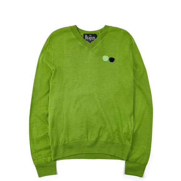 Comme Des Garcons CDG Beatles - Pullover Pullover Grün | 31708-IRZT