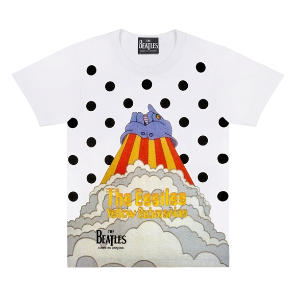 Comme Des Garcons CDG Beatles - Submarine T-Shirt T-Shirts Schwarz | 10326-JXUE