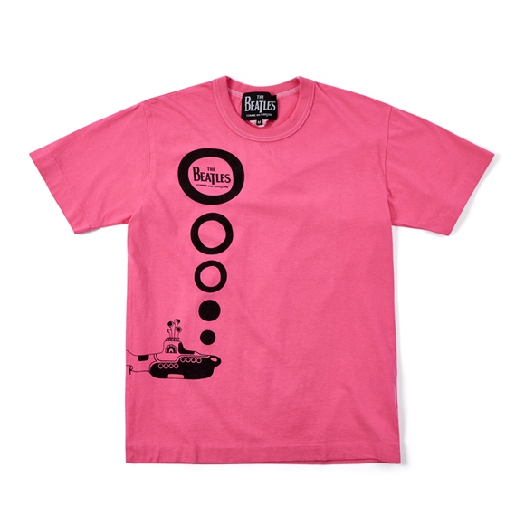 Comme Des Garcons CDG Beatles - T-Shirt T-Shirts Rosa | 48107-RDXN