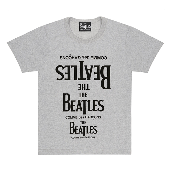 Comme Des Garcons CDG Beatles – T-Shirt T-Shirts Grau | 48079-ODVK