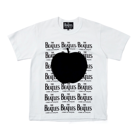 Comme Des Garcons CDG Beatles – T-Shirt T-Shirts Weiß | 78623-DPCH