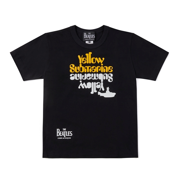 Comme Des Garcons CDG Beatles – T-Shirt T-Shirts Schwarz | 84152-XJSV
