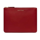 Comme Des Garcons CDG Klassische Wallet - SA5100 Colour Plain Rot | 18672-IMGR