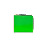 Comme Des Garcons CDG Super Fluo Wallet - SA3100SF Super Fluo Green/Orange | 32679-PWAV