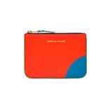 Comme Des Garcons CDG Super Fluo Wallet - SA8100SF Super Fluo Green/Orange | 37180-XMPS