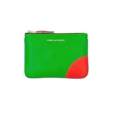 Comme Des Garcons CDG Super Fluo Wallet - SA8100SF Super Fluo Blue/Green | 63489-EDAU