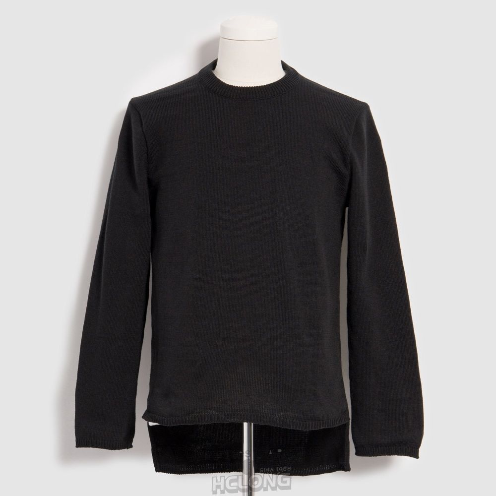 Comme Des Garcons BLACK Comme des Garçons - Asymmetric Pullover Pullovers Schwarz | 10562-KDXF