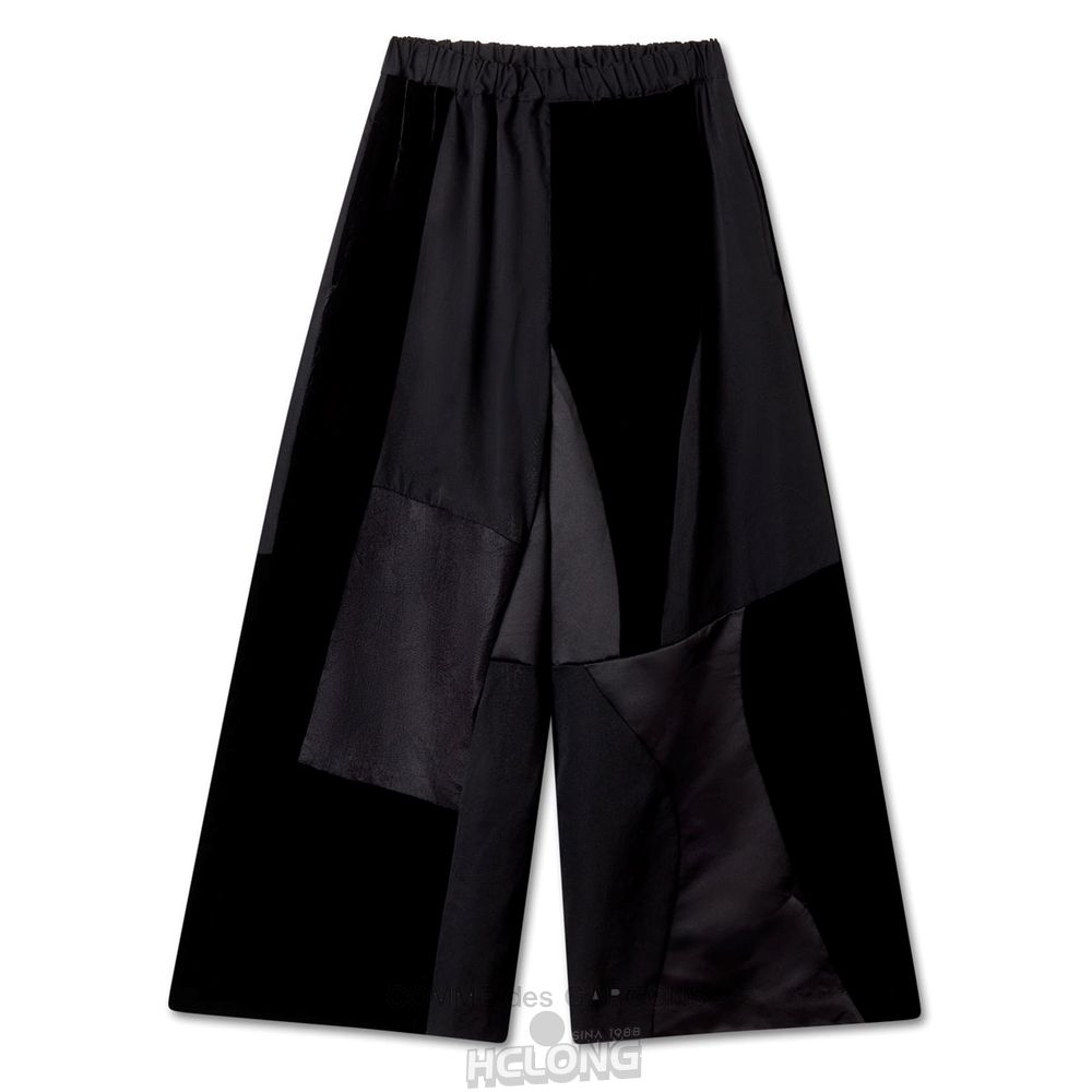 Comme Des Garcons BLACK Comme des Garçons - Patchwork Pants Hose Schwarz | 12493-OAHQ