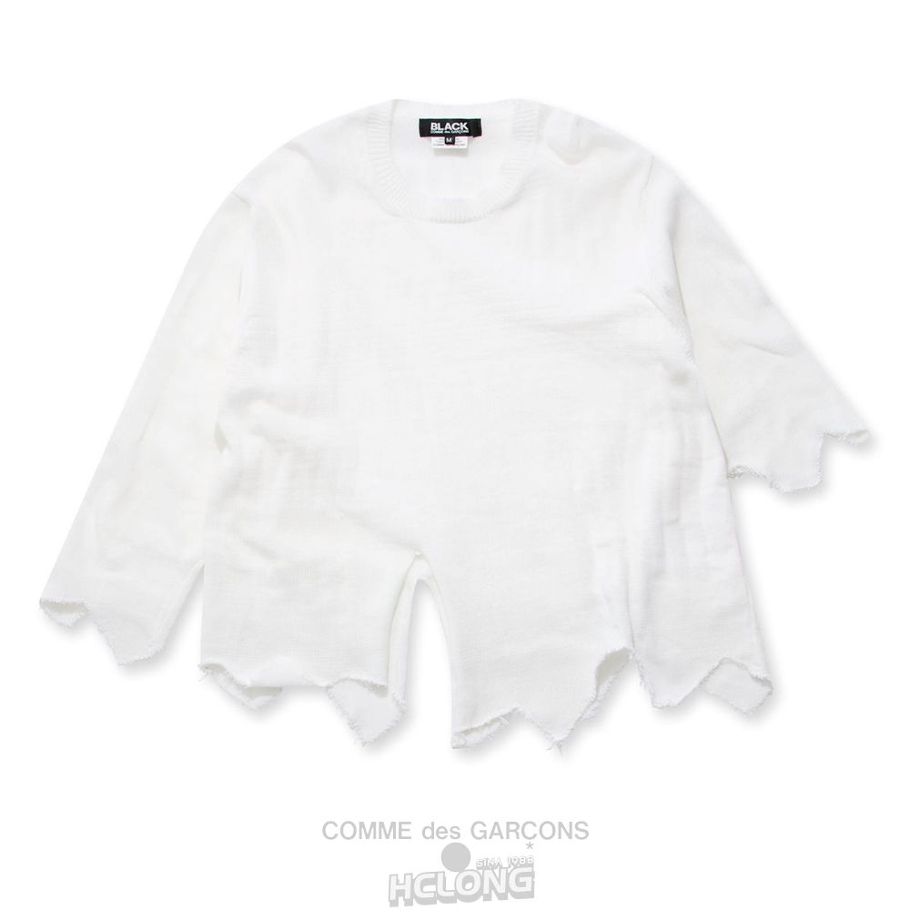 Comme Des Garcons BLACK Comme des Garçons - Pullover Pullover Weiß | 13654-YREN