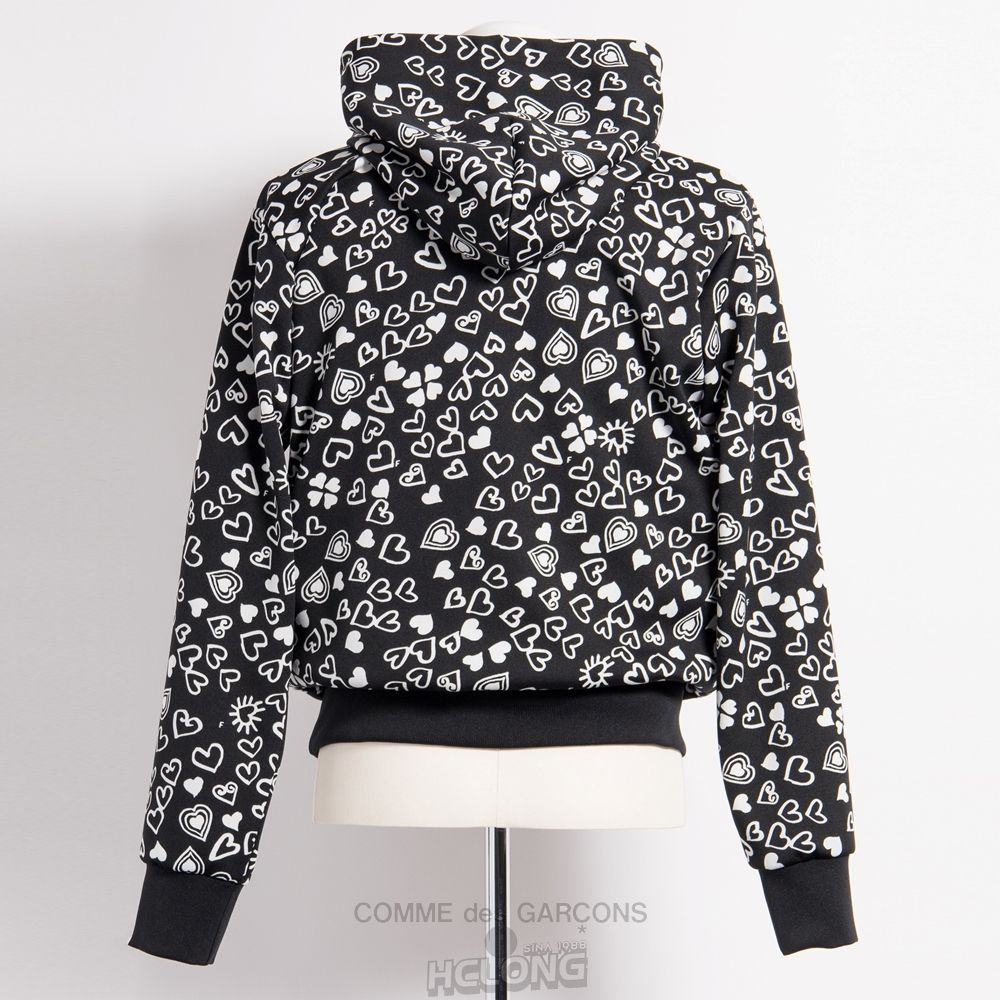 Comme Des Garcons BLACK Comme des Garçons - Filip Pagowski Hoodie Hoodies and Sweatshirts Schwarz | 20916-FBZH