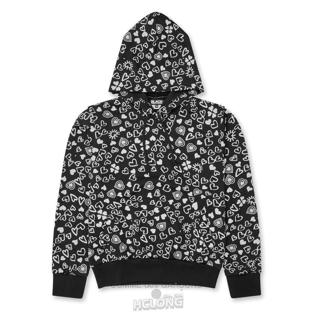 Comme Des Garcons BLACK Comme des Garçons - Filip Pagowski Hoodie Hoodies and Sweatshirts Schwarz | 20916-FBZH
