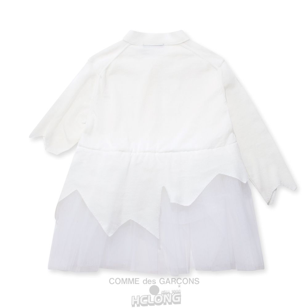 Comme Des Garcons BLACK Comme des Garçons - Cardigan Cardigans Weiß | 34579-ZQON