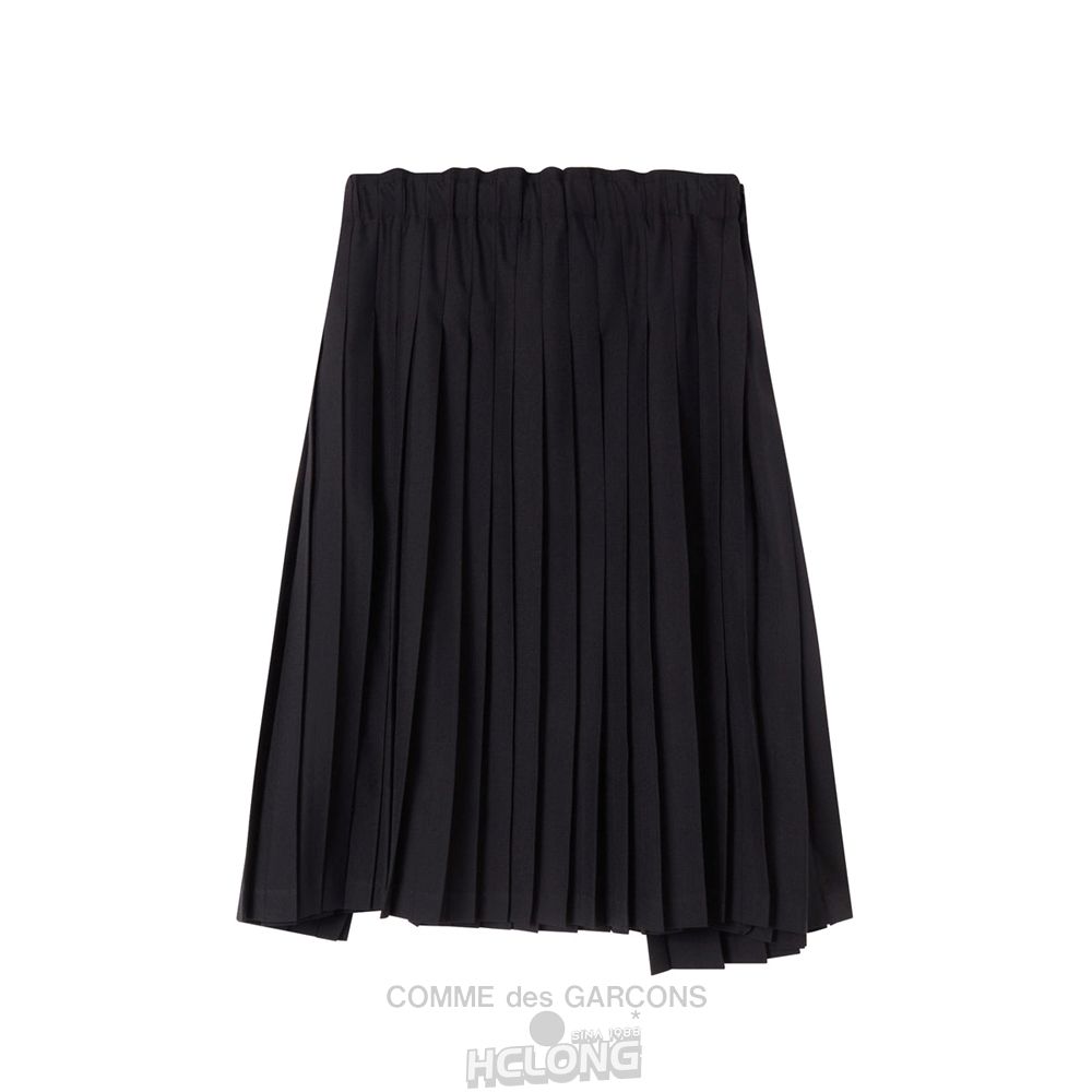 Comme Des Garcons BLACK Comme des Garçons - Falten Skirt Röcke Schwarz | 57306-MBCA