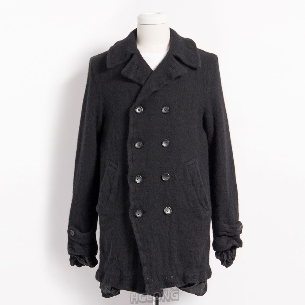 Comme Des Garcons BLACK Comme des Garçons - Wolle Nylon Tweed Jacket Oberbekleidung Schwarz | 58679-ORYK