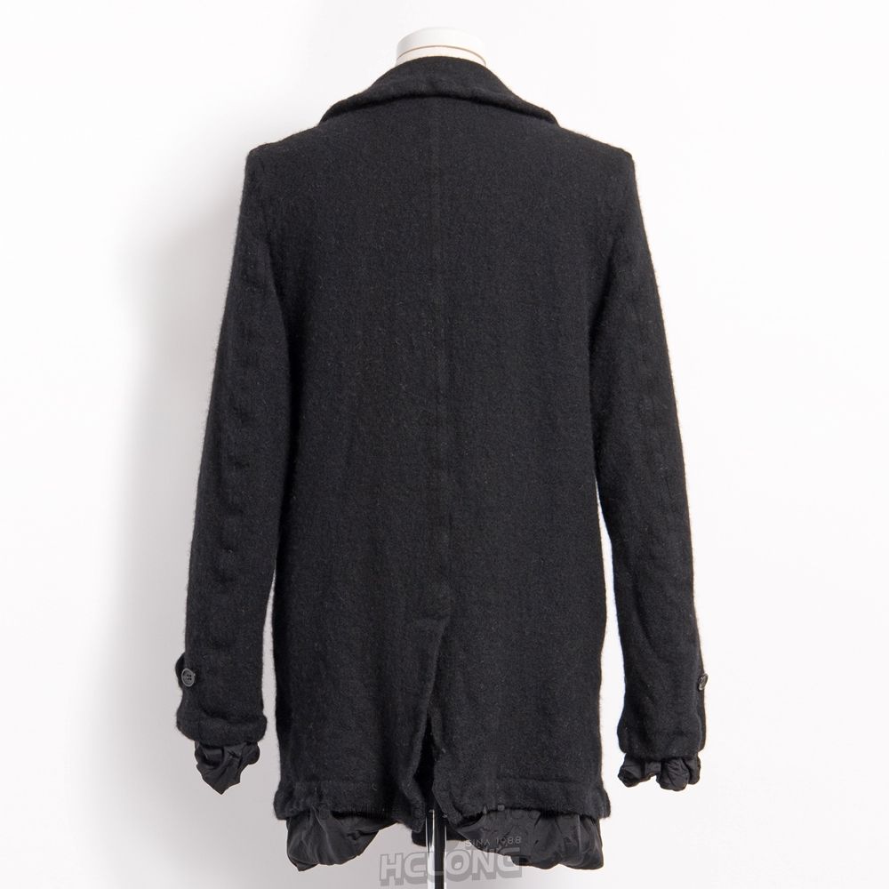 Comme Des Garcons BLACK Comme des Garçons - Wolle Nylon Tweed Jacket Oberbekleidung Schwarz | 58679-ORYK