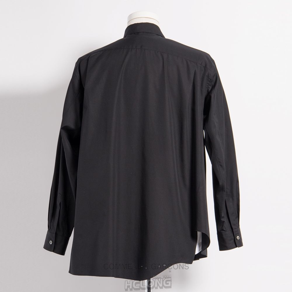 Comme Des Garcons BLACK Comme des Garçons - Bias Shirt Hemd Schwarz | 65170-IVTL