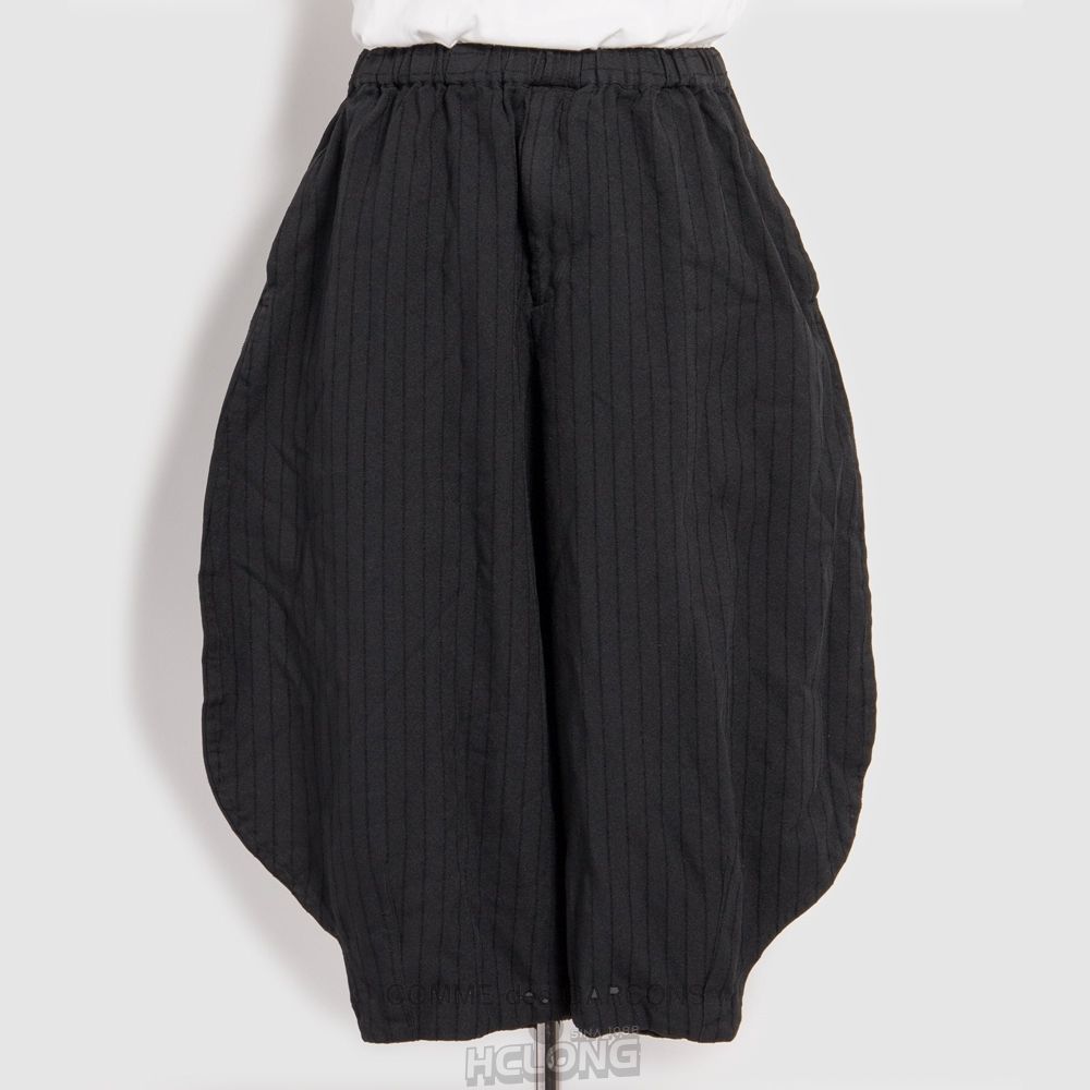 Comme Des Garcons BLACK Comme des Garçons - Stripe Pants Hose Schwarz | 79823-MJXW