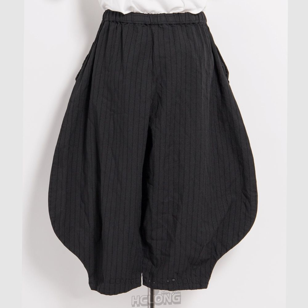 Comme Des Garcons BLACK Comme des Garçons - Stripe Pants Hose Schwarz | 79823-MJXW