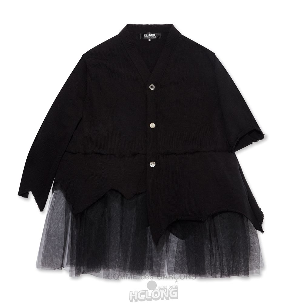 Comme Des Garcons BLACK Comme des Garçons - Cardigan Cardigans Schwarz | 84976-KZUD