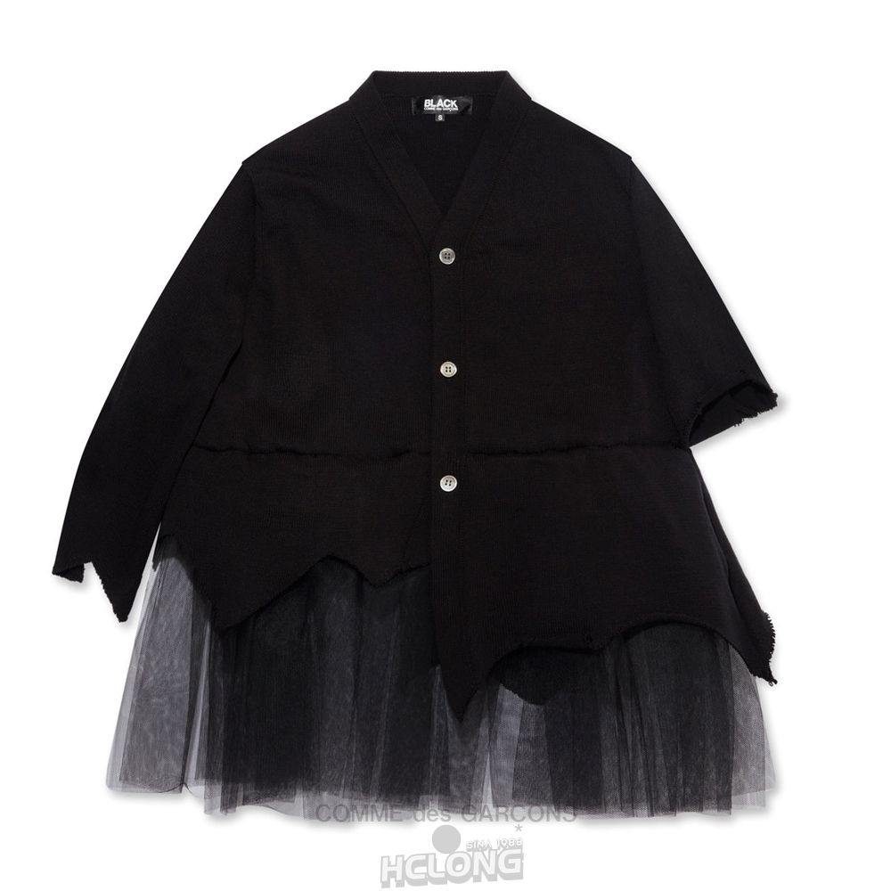 Comme Des Garcons BLACK Comme des Garçons - Cardigan Cardigans Schwarz | 84976-KZUD