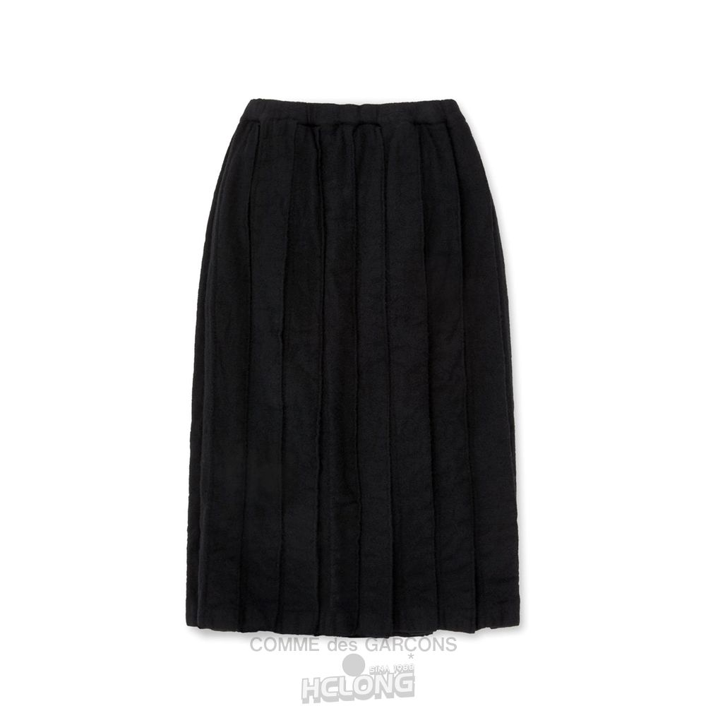 Comme Des Garcons BLACK Comme des Garçons - Falten Skirt Röcke Schwarz | 94857-ZYRT