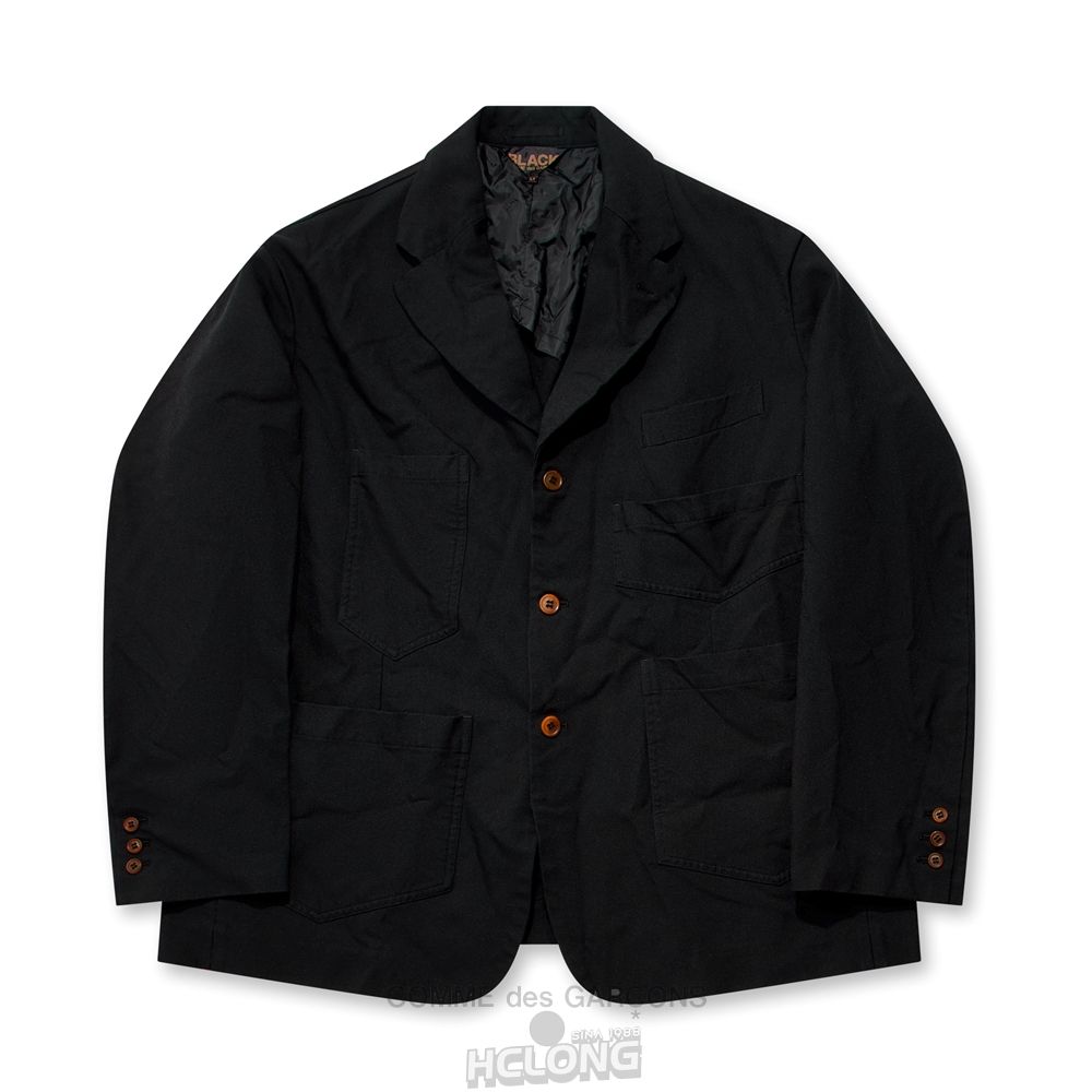 Comme Des Garcons BLACK Comme des Garçons - Pocket Jacket Oberbekleidung Schwarz | 95174-IAQU