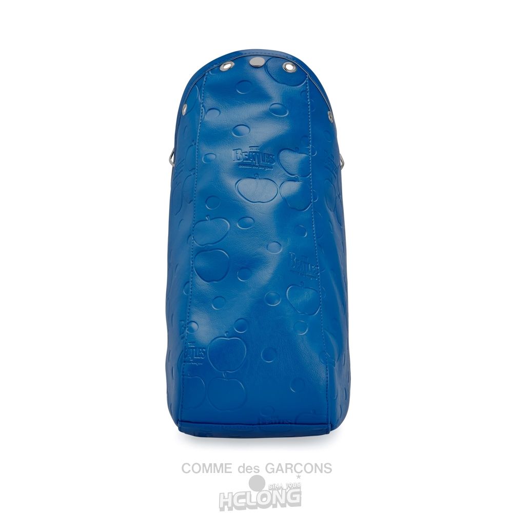 Comme Des Garcons CDG Beatles - Large Embossed Boots Bag Tasche Blau | 24519-UKBJ