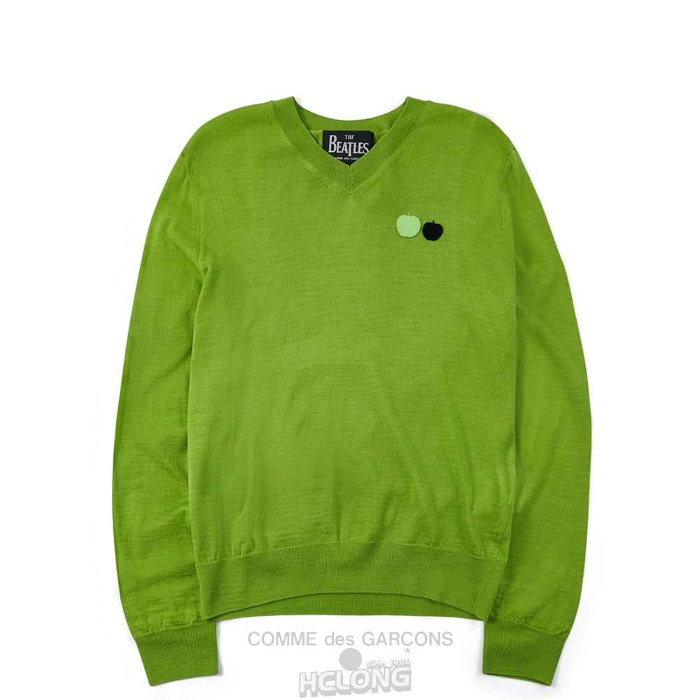 Comme Des Garcons CDG Beatles - Pullover Pullover Grün | 31708-IRZT