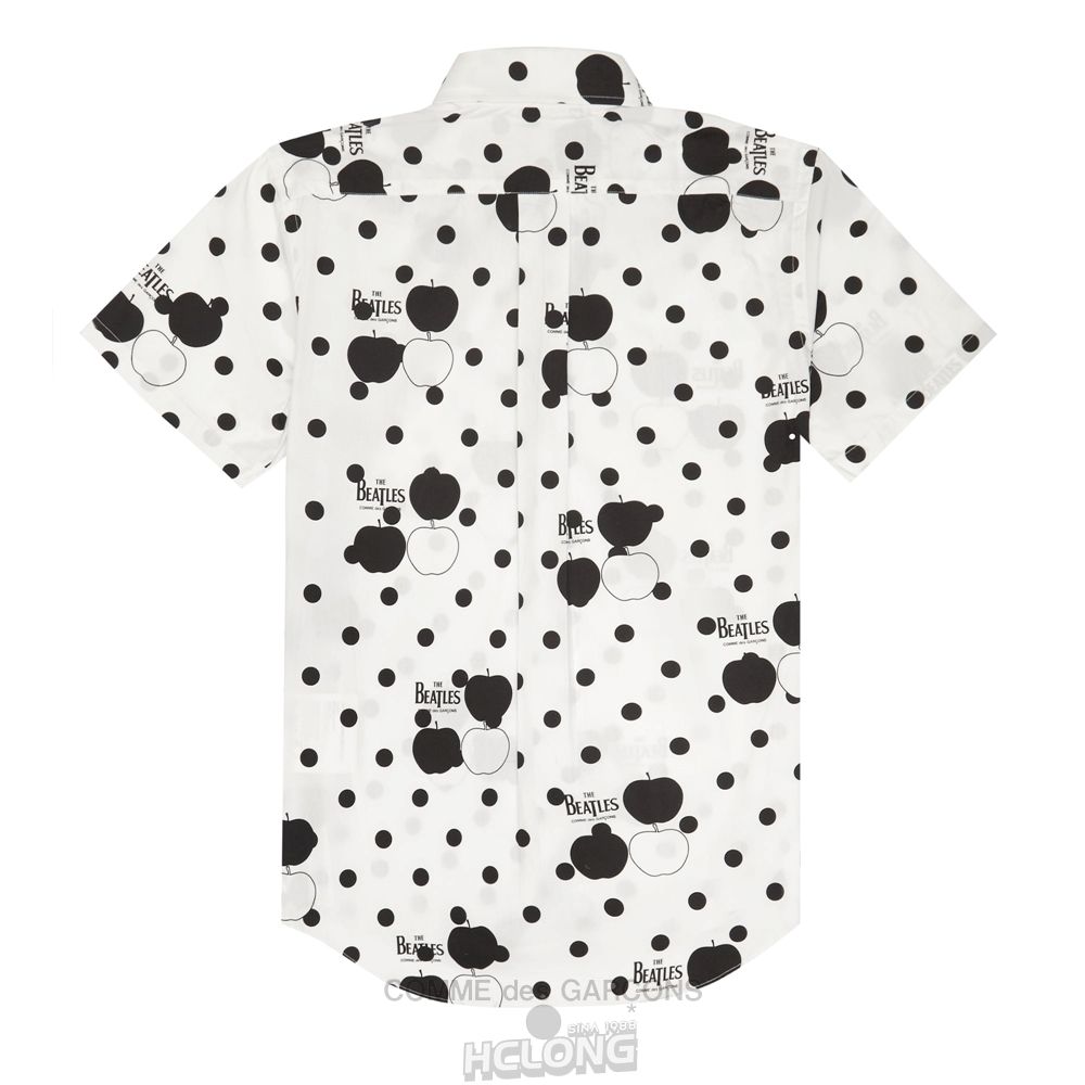 Comme Des Garcons CDG Beatles - Shirt Hemd Weiß | 34816-UJHT