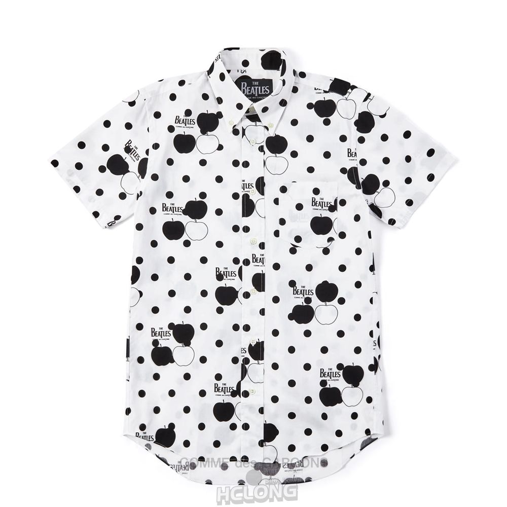 Comme Des Garcons CDG Beatles - Shirt Hemd Weiß | 34816-UJHT