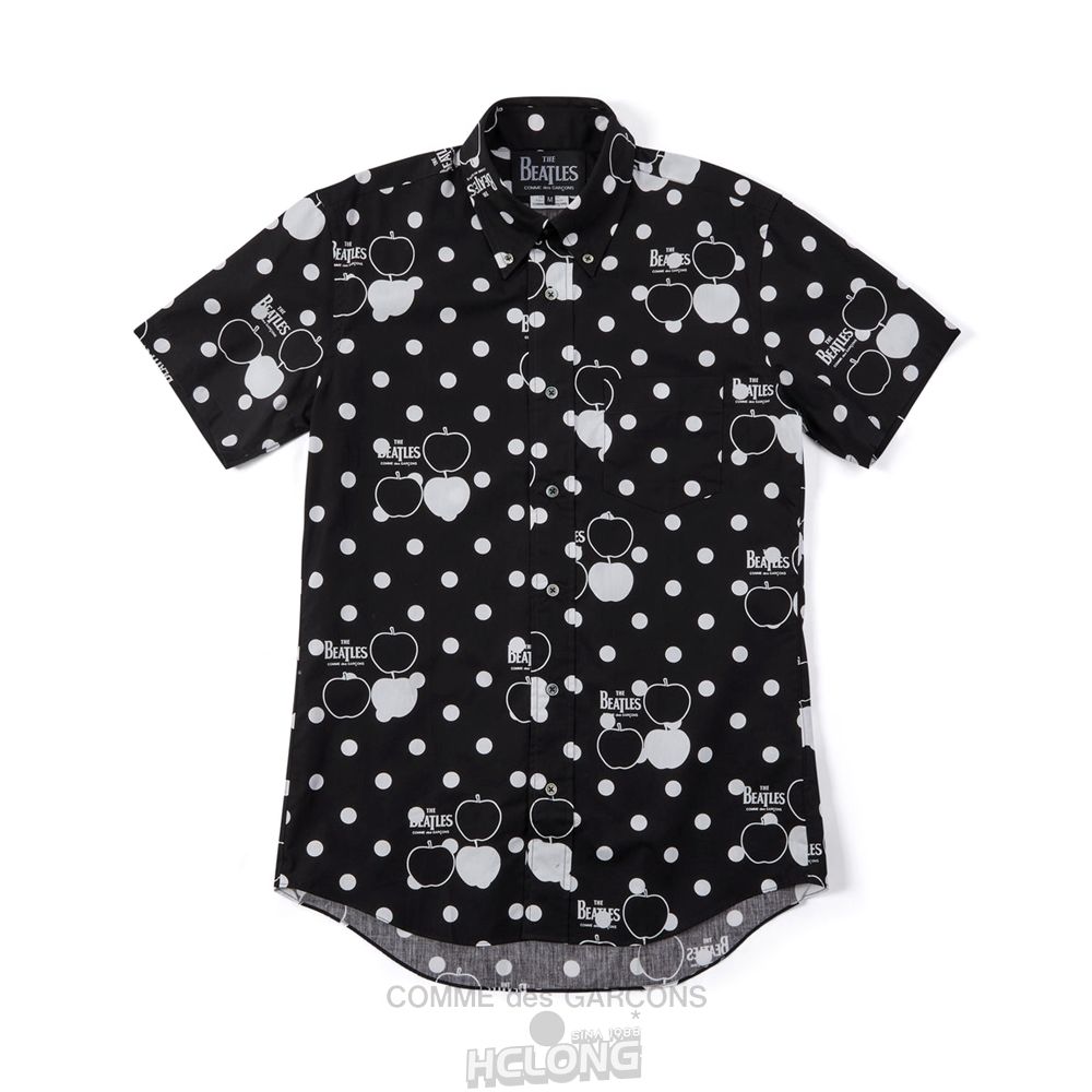Comme Des Garcons CDG Beatles - Shirt Hemd Schwarz | 45017-ZBDW