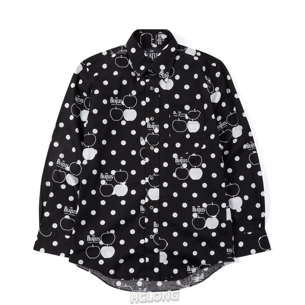 Comme Des Garcons CDG Beatles - Shirt Hemd Schwarz | 59873-IWNG