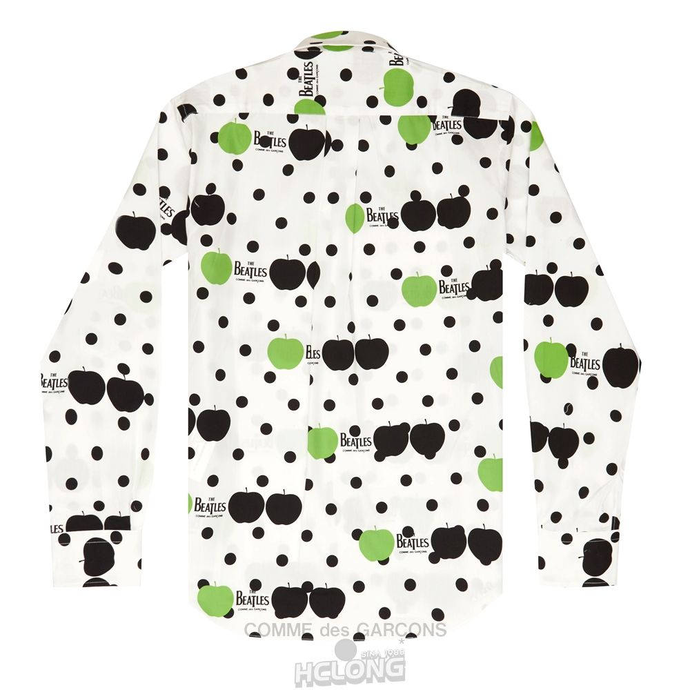 Comme Des Garcons CDG Beatles - Shirt Hemd Weiß | 82031-NPXD