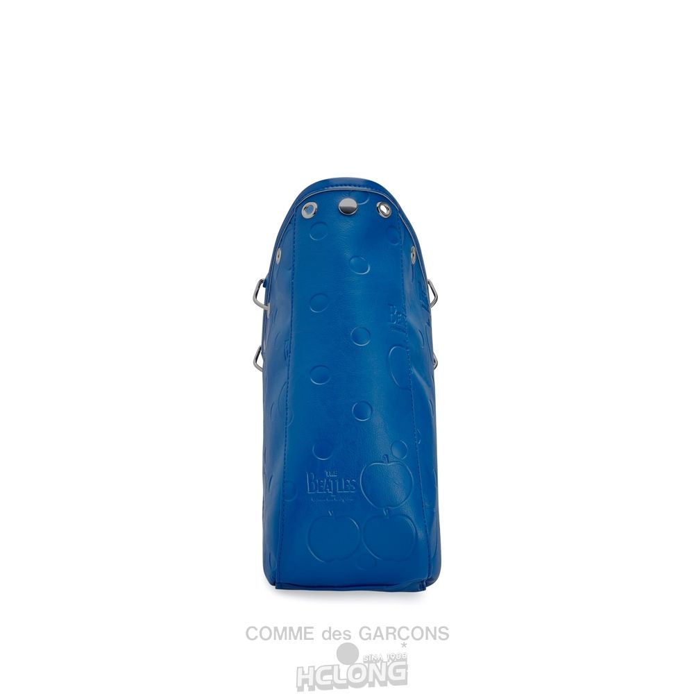 Comme Des Garcons CDG Beatles - Small Embossed Boots Bag Tasche Blau | 18704-MADV