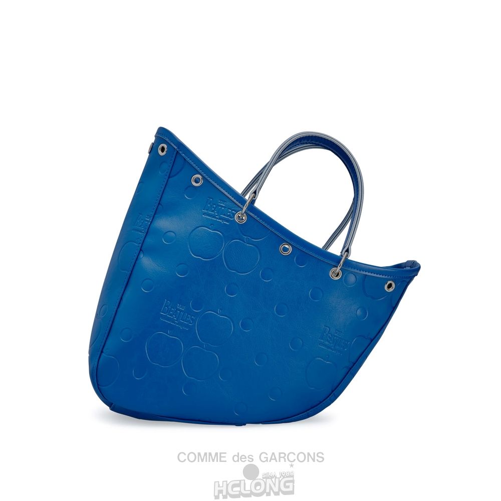 Comme Des Garcons CDG Beatles - Small Embossed Boots Bag Tasche Blau | 18704-MADV