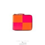 Comme Des Garcons CDG Fluo Squares Wallet - SA7110FS Fluo Squares Hell | 50426-XUYI