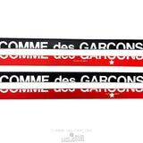 Comme Des Garcons CDG Huge Logo Belt - SA0911HL All Belts Schwarz | 07351-CDLA