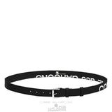 Comme Des Garcons CDG Huge Logo Belt - SA0911HL All Belts Schwarz | 07351-CDLA