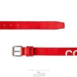 Comme Des Garcons CDG Huge Logo Belt - SA0911HL All Belts Rot | 26570-RKTY