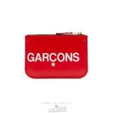 Comme Des Garcons CDG Huge Logo Wallet - SA8100HL Huge Logo Rot | 07613-JFZK
