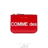 Comme Des Garcons CDG Huge Logo Wallet - SA8100HL Huge Logo Rot | 07613-JFZK