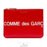 Comme Des Garcons CDG Huge Logo Wallet - SA5100HL Huge Logo Rot | 43876-RHND