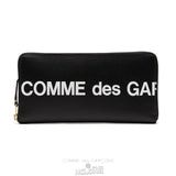 Comme Des Garcons CDG Huge Logo Wallet - SA0110HL Huge Logo Schwarz | 56419-MDEG