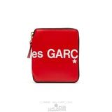 Comme Des Garcons CDG Huge Logo Wallet - SA2100HL Huge Logo Rot | 71624-OMND