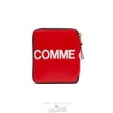 Comme Des Garcons CDG Huge Logo Wallet - SA2100HL Huge Logo Rot | 71624-OMND
