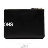 Comme Des Garcons CDG Huge Logo Wallet - SA5100HL Huge Logo Schwarz | 78164-LHFD